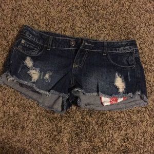 Brand New without tags red/blue Shorts